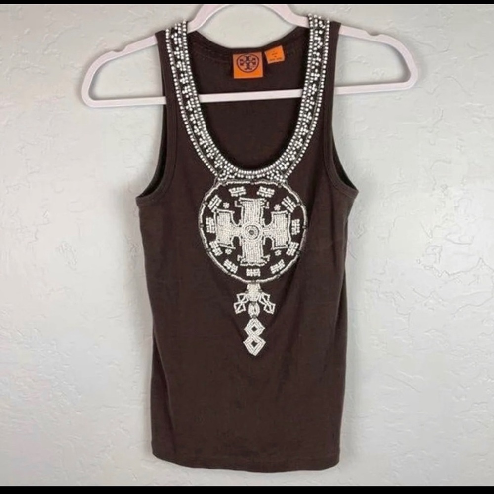 SOLD Tory Birch Logo Tank /Small - Picture 8 of 8